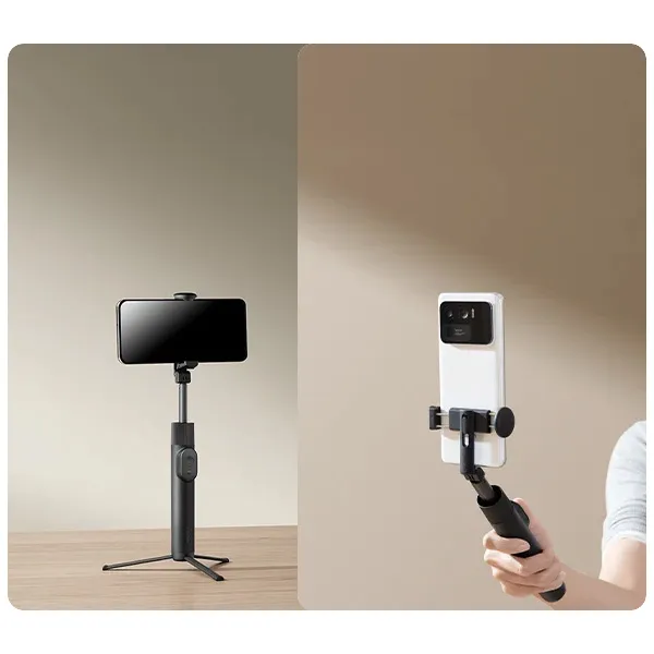 חצובת מוט סלפי מיני 52 ס"מ שיאומי Xiaomi Selfie Stick Tripod Mini 52cm - תמונה נוספת