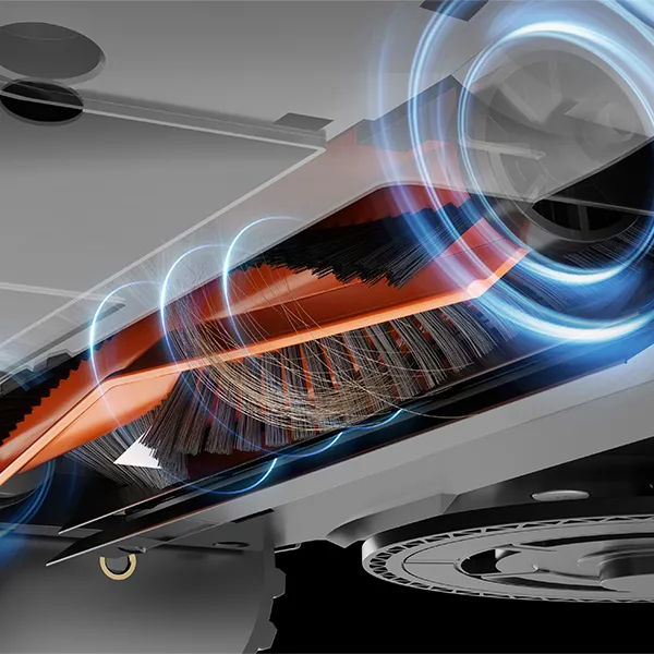 שואב אבק שוטף רובוטי שיאומי דגם Xiaomi Robot Vacuum S40 Pro בצבע לבן - תמונה נוספת