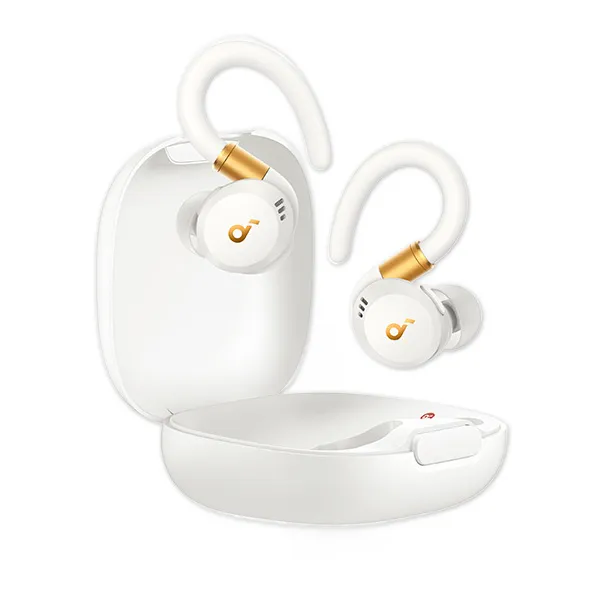 אוזניות ספורט אלחוטיות soundcore Sport X20 בצבע לבן