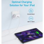 ⁦מטען קיר 20W עם כבל Anker Charger 20W USB-C⁩ – תמונה ⁦2⁩