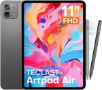 טאבלט, Teclast Artpad Air 11" 8+128 ST CASE כולל עט סטיילוס יעודי וכיסוי, והכי חשוב אחריות יבואן רשמי !