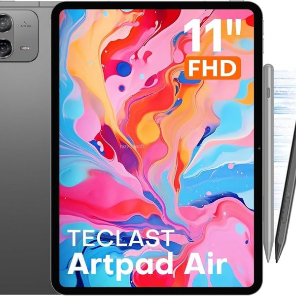 טאבלט, Teclast Artpad Air 11" 8+128 ST CASE כולל עט סטיילוס יעודי וכיסוי, והכי חשוב אחריות יבואן רשמי !
