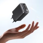 ⁦מטען קיר משולב כבל Anker Nano Charger 35W with USB-C cable בצבע שחור⁩ – תמונה ⁦9⁩