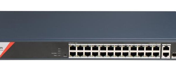DS-3E1528HP-SI-24P2T2F - מתג POE מנוהל ענן
