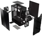 מארז מחשב ASUS TUF Gaming GT301 בצבע שחור כולל חלון צד – תמונה 9