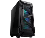 מארז מחשב ASUS TUF Gaming GT301 בצבע שחור כולל חלון צד