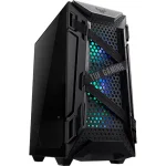 מארז מחשב ASUS TUF Gaming GT301 בצבע שחור כולל חלון צד