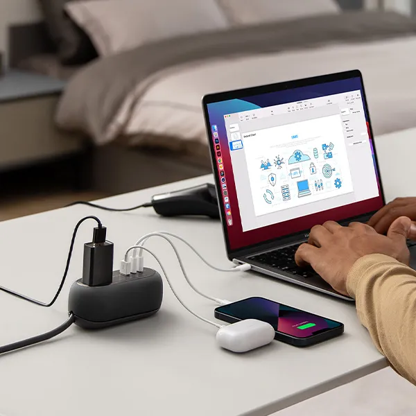 מטען קיר Anker 737 Charger (GaN III) 120W - תמונה נוספת