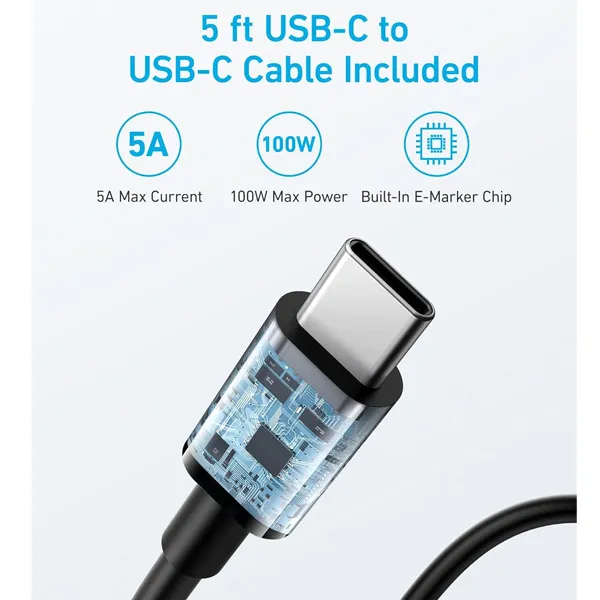 מטען קיר 3 יציאות Anker 336 Charger 67W - תמונה נוספת