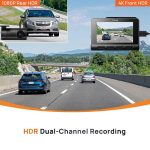 ⁦מצלמת רכב 4K-HDR חכמה דו-כיוונית 70mai Dash Cam A810-2⁩ – תמונה ⁦4⁩