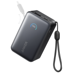 ⁦סוללת גיבוי ניידת Anker Nano 45W built-In USB-C Cable 10000mAh⁩ – תמונה ⁦2⁩