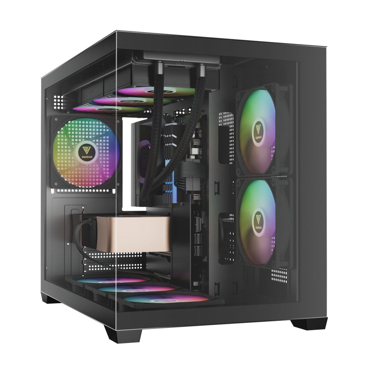 29ed347588808dc7b5c8fb92509d0b5c מארז מחשב GAMDIAS AURA GC10M V2 ARGB – תמונה 1