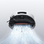 ⁦שואב אבק שוטף רובוטי שיאומי דגם Xiaomi Robot Vacuum 5 בצבע לבן⁩ – תמונה ⁦6⁩