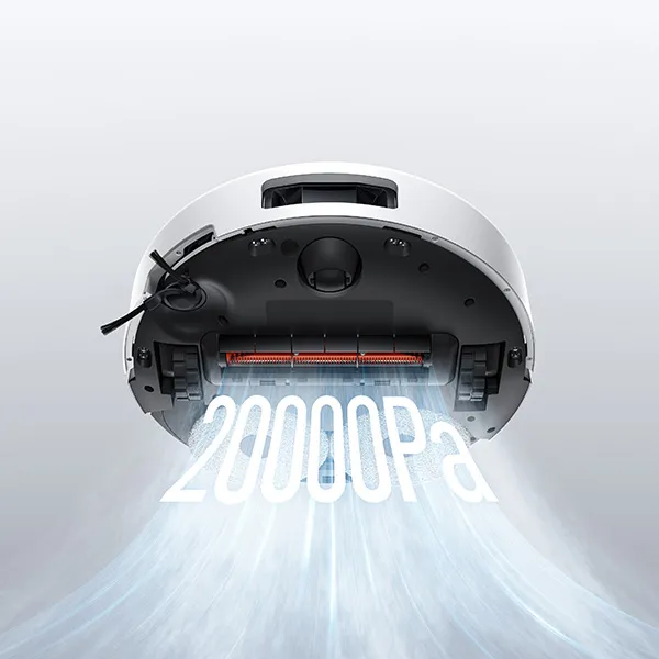 שואב אבק שוטף רובוטי שיאומי דגם Xiaomi Robot Vacuum 5 בצבע לבן - תמונה נוספת