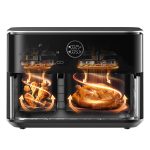 ⁦סיר טיגון באוויר חם 10 ליטר שיאומי Xiaomi Dual Zone Air Fryer 10L⁩ – תמונה ⁦5⁩