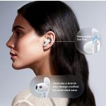 ⁦אוזניות ANC מתקדמות soundcore Liberty Buds בצבע לבן⁩ – תמונה ⁦4⁩