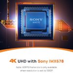 ⁦מצלמת רכב 4K-HDR חכמה דו-כיוונית 70mai Dash Cam A810-2⁩ – תמונה ⁦7⁩