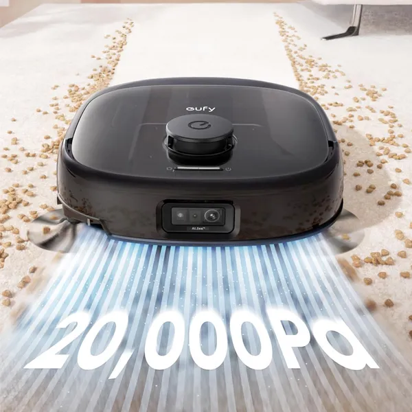שואב רובוטי שוטף + מנקה ספות eufy Robot Vacuum E28 Omni - תמונה נוספת