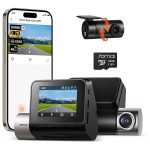 ⁦מצלמת רכב חכמה דו-כיוונית 70mai Dash Cam A510-1⁩ – תמונה ⁦2⁩