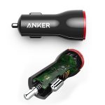 ⁦מטען לרכב Anker PowerDrive 24W 2 Port Car Charge A2310⁩ – תמונה ⁦3⁩