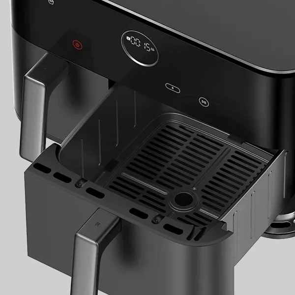 סיר טיגון באוויר חם 10 ליטר שיאומי Xiaomi Dual Zone Air Fryer 10L - תמונה נוספת