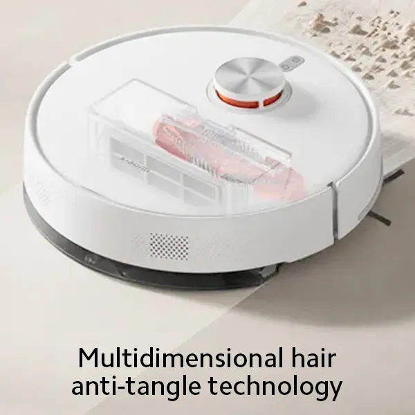 שואב אבק שוטף רובוטי שיאומי דגם Xiaomi Robot Vacuum S40 בצבע לבן - תמונה נוספת