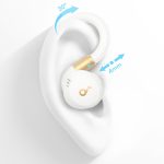 ⁦אוזניות ספורט אלחוטיות soundcore Sport X20 בצבע לבן⁩ – תמונה ⁦6⁩