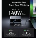 ⁦עמדת טעינה עוצמתית 6 יציאות Anker Prime Charger 250W 6 Ports GaN A2345⁩ – תמונה ⁦4⁩