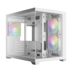 ⁦מארז מחשב לבן GAMDIAS AURA GC10M V2 ARGB WH⁩ – תמונה ⁦2⁩