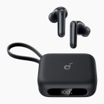 ⁦אוזניות אלחוטיות עם מטען נייד מובנה soundcore P41i TWS בצבע שחור⁩ – תמונה ⁦2⁩