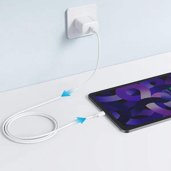 מטען קיר 20W עם כבל Anker Charger 20W USB-C - תמונה נוספת