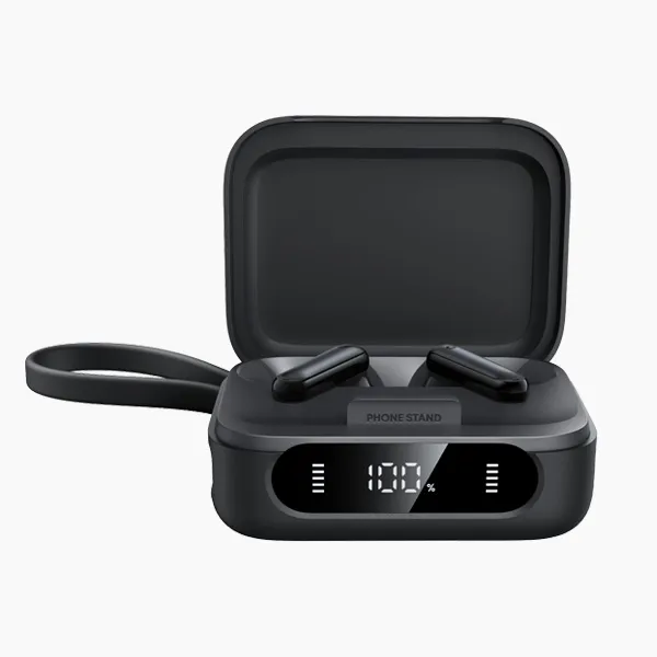 אוזניות אלחוטיות עם מטען נייד מובנה soundcore P41i TWS בצבע שחור - תמונה נוספת