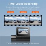 ⁦מצלמת רכב חכמה דו-כיוונית 70mai Dash Cam A200-1⁩ – תמונה ⁦7⁩