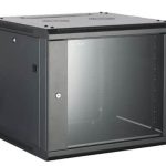 ארון תקשורת 10U בגודל 600*600 שחור