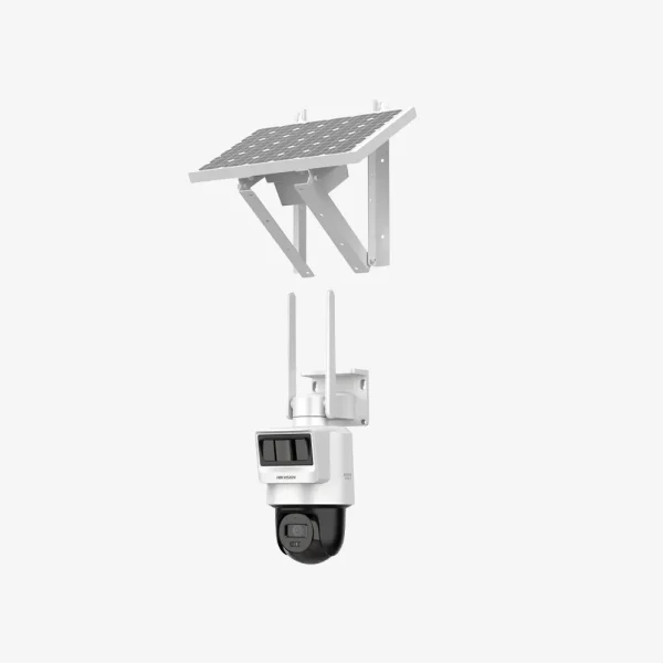 מצלמת IP Hikvision DS-2DE2C400IWG-K/4G/C0 - 4MP קיט סולארי