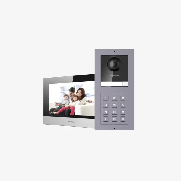 ערכת אינטרקום עם 2 IP DS-KIS8003-ACF2