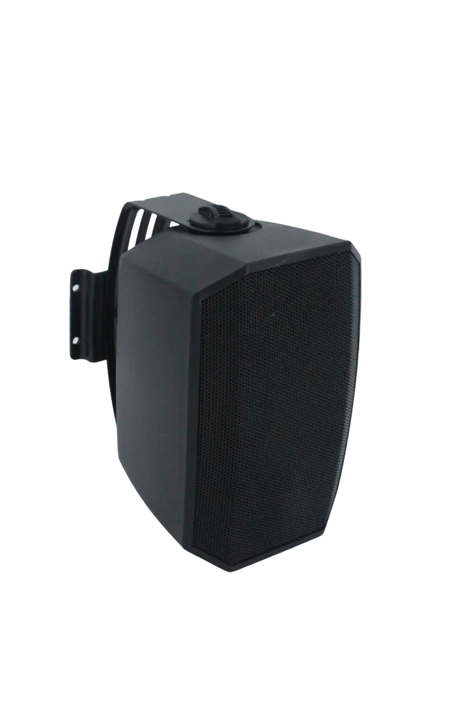 זוג רמקולים חיצוניים POLMAN Helion-525B שחור