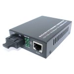 ממיר מרשת לאופטי (Media Converter) SC DUPLEX
