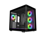 מארז Antec VCX300 RGB Elite Mid Tower 5X Fixed RGB Fans – תמונה 4