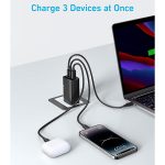 ⁦מטען קיר 3 יציאות Anker 336 Charger 67W⁩ – תמונה ⁦3⁩
