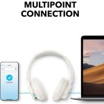 ⁦אוזניות קשת soundcore Q11i On-Ear בצבע לבן⁩ – תמונה ⁦4⁩