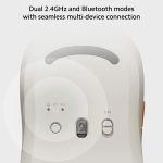 ⁦עכבר אלחוטי 3 מצבים דור 3 דגם Xiaomi Wireless Mouse 3 בצבע שחור⁩ – תמונה ⁦6⁩