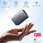 ⁦סוללת גיבוי ניידת Anker Nano 45W built-In USB-C Cable 10000mAh⁩ – תמונה ⁦6⁩