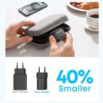 ⁦מטען קיר קומפקטי Anker USB-C Wall Charger 25W בצבע שחור⁩ – תמונה ⁦2⁩