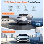 ⁦מצלמת רכב חכמה דו-כיוונית 70mai Dash Cam A510-1⁩ – תמונה ⁦6⁩