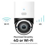 ⁦מצלמת אבטחת חוץ 4K סלולרית (4G) eufy 4G LTE Security Cam S330⁩ – תמונה ⁦4⁩