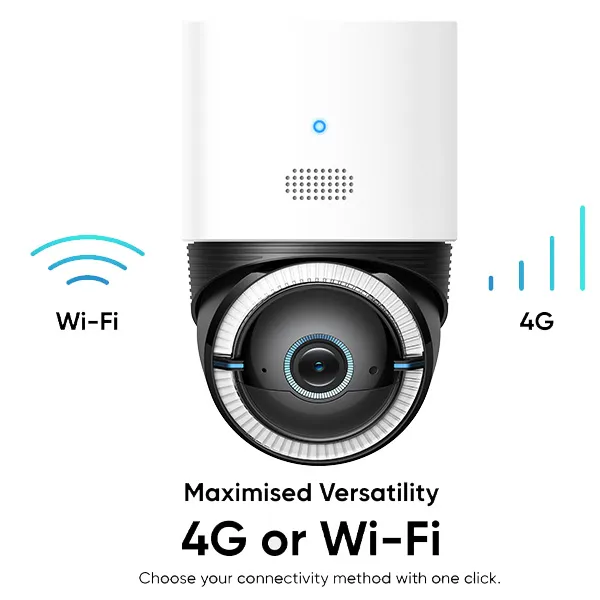 מצלמת אבטחת חוץ 4K סלולרית (4G) eufy 4G LTE Security Cam S330 - תמונה נוספת