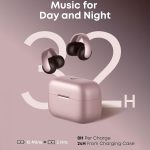 ⁦אוזניות soundcore AeroClip Open Ear Clip-On בצבע ורוד⁩ – תמונה ⁦6⁩