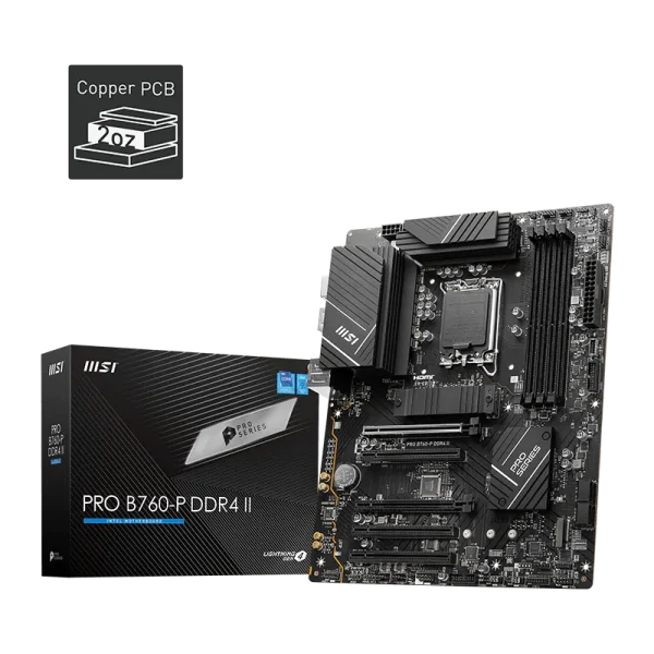 לוח אם MSI PRO B760-P DDR4 II