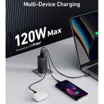 ⁦מטען קיר Anker 737 Charger (GaN III) 120W⁩ – תמונה ⁦3⁩